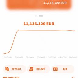 Après - Modifier le solde de l'app bancaire