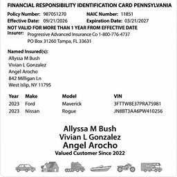 Insurance Card Cleanup