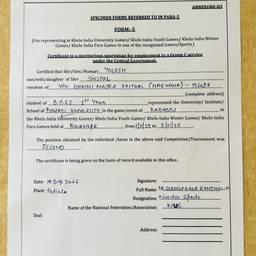 Before - University Certificate Page 2