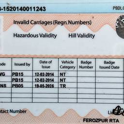 Vehicle Permit Date Edit