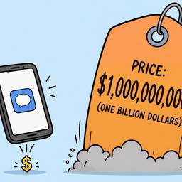App Valuation Cartoon Illustration