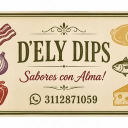 Vintage Dip Jar Label