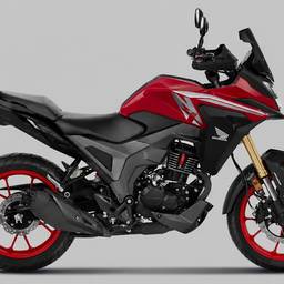 Red Motorcycle Wheels
