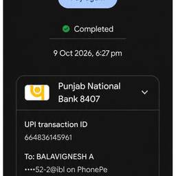 UPI Payment Amount Edit