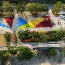 3D Park Render