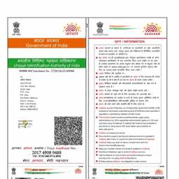 Aadhaar Card Year Edit
