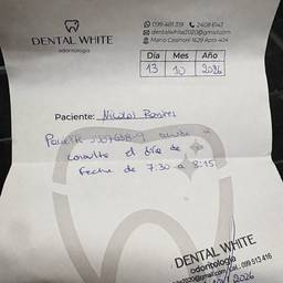 Dental Receipt Date Edit