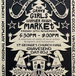 Winter Night Market Flyer