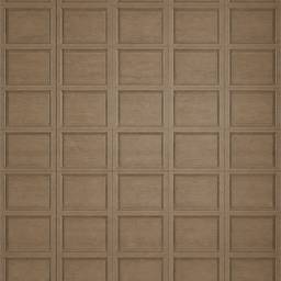 Isolate Wooden Wall Panel