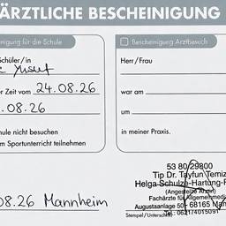 Après - Modification de Texte Manuscrit