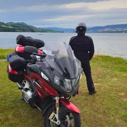 Before - Motorcycle Photo Reposition