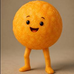 Cheese Ball Mascot