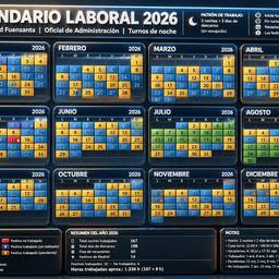 3D Labor Calendar Design