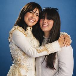 After - Two Women Hugging Portrait