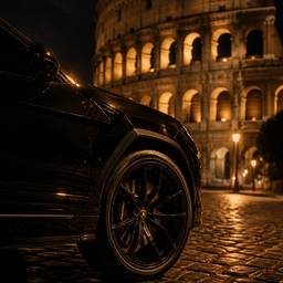 Black Urus at the Colosseum