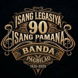 Antes - Pôster de Banda de Aniversário Dourado