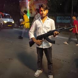 Swap Gun in Photo