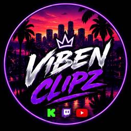 Neon Streamer Channel Logo