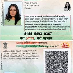 Aadhaar Birth Year Edit