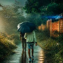 Depois - Passeio cinematográfico na chuva