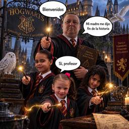 Nachher - Harry Potter Sprechblasen