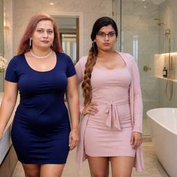 Two Women Composite Photo