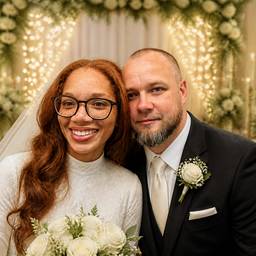 Depois - Casal Romântico de Casamento