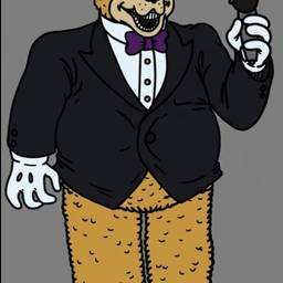 Avant - Modification de Couleur d'Ours en Dessin Animé