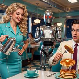 Breakfast Beyond Gravity