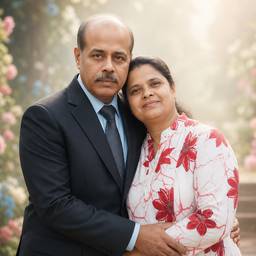 Couple Photo Combination