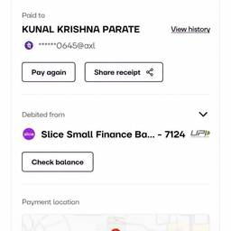 Avant - Modifier l'heure de paiement UPI
