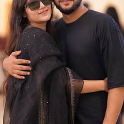 Romantic Couple Hug Photo