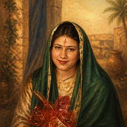 After - Biblical Oil Portrait