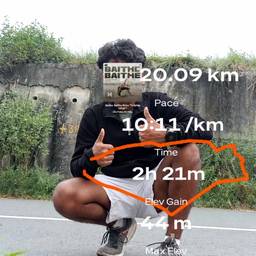 Running Stats Photo Edit