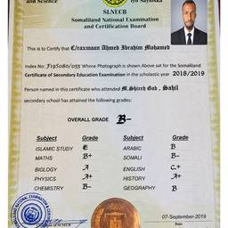 Edit Name on Certificate