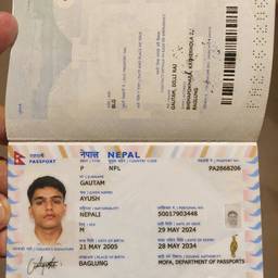 Passport DOB Edit