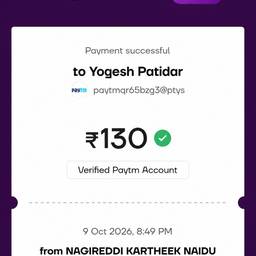 UPI Payment Time Edit