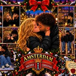 Amsterdam Christmas Collage