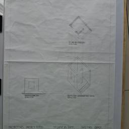 Before - Fix Creased Drawing Scan