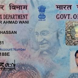 After - PAN Card Name Change