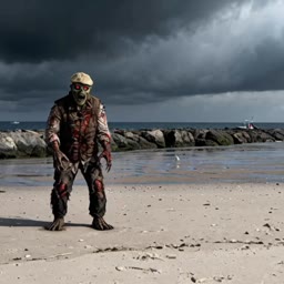After - Zombie Beach Horror Video