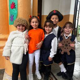 Kids Costume Group Photo