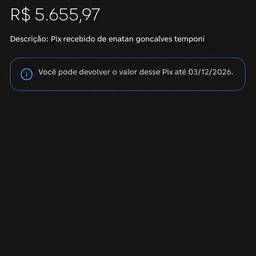 Pix Receipt Amount Edit