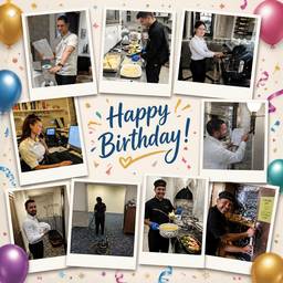 Birthday Card Photo Collage
