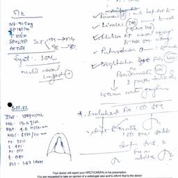 Nachher - Jahresangabe in handschriftlichem Rezept bearbeiten
