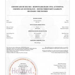 Before - Car Insurance Certificate Date Edit