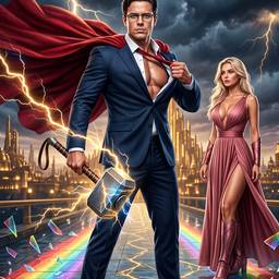 After - Thor Movie Poster AI