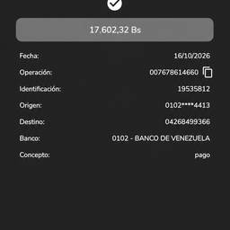 Payment Receipt Amount Edit