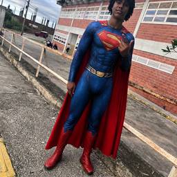 Superhero Costume Transformation