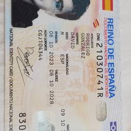 Spanish ID Date Change